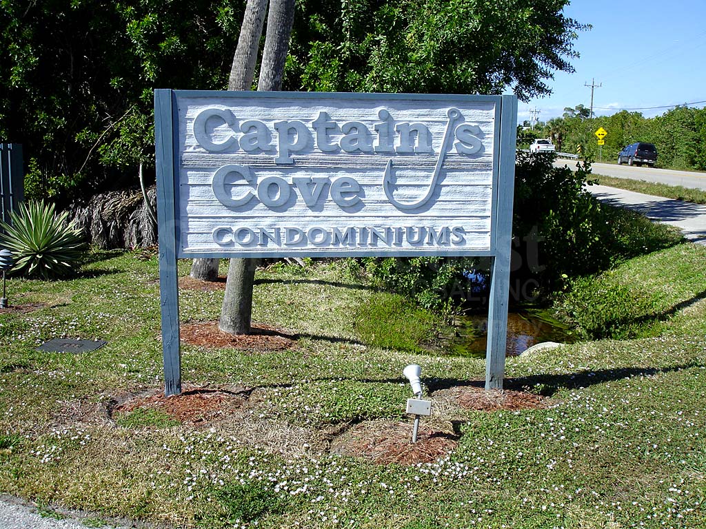 Captains Cove Condos Signage